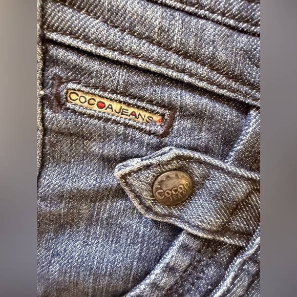 Cocoa Jeans Colombian Jeans Vintage  Size USA 6 Acid Wash Jeans. Pockets Button - Picture 5 of 16